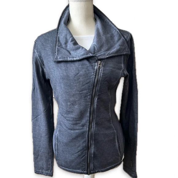 Mondetta Stretch Knit Moto Jacket - Picture 2 of 11